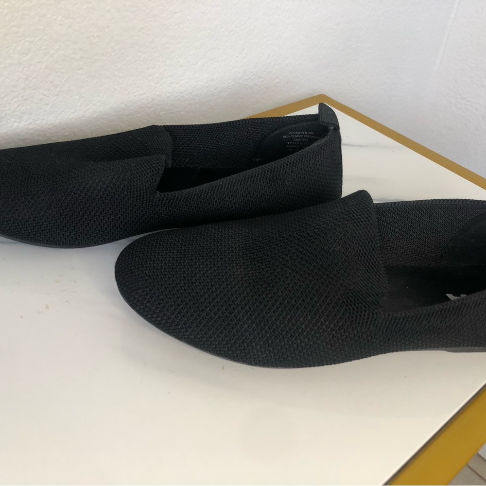 MIA Black Slip-On Shoes